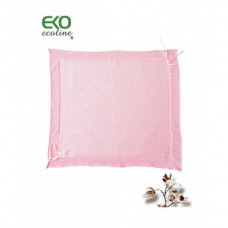 Плед Хлопковый EKO ple-07 розовый