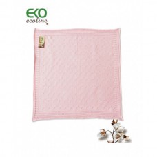 Плед Хлопковый EKO dw-03 розовый