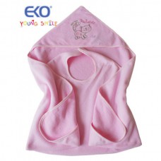Полотенце на кнопках Котик EKO OK-05 розовое