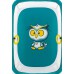 Манеж Qvatro LUX-02 мелкая сетка  морская волна (owl)