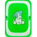 Манеж Qvatro Солнышко-02 мелкая сетка  зеленый (dog)
