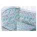 Детская постель Babyroom Comfort-08 unicorn голубой (единороги)