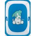 Манеж Qvatro LUX-02 мелкая сетка  синий (dog)