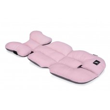 Матрас в коляску и автокресло Cottonmoose Air 828/150/99 velvet rosa siatka szara (розовый (бархат))