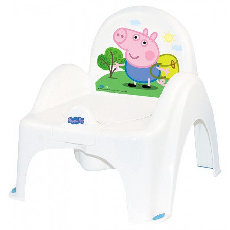 Горшок-стульчик Tega Peppa Pig PP-010 103-N white-blue
