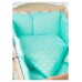 Детская постель Babyroom Bortiki lux-09 плюш  бирюзовый