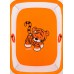 Манеж Qvatro LUX-02 мелкая сетка  оранжевый (tiger)