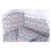Детская постель Babyroom Comfort-08 unicorn серый (единороги)