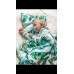 Комплект в кроватку Ceba Baby Плед (75x100) + подушка (30x45)  ананасы