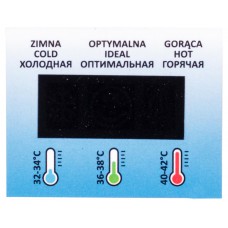 Ванночка Tega Самоклеющийся термометр termo-022