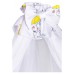 Детская постель Babyroom Comfort-08  белый (слоники с желтым зонтиком)