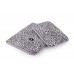 Плед с подушкой Cottonmoose Cotton Velvet 408/153/117 pantera gray cotton velvet gray (серый леопардовый с кремовым (бархат))